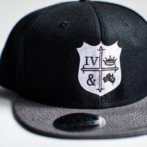 Crest Flat Bill Snapback Hat